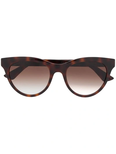 Gucci Soft Round-frame Sunglasses In Brown