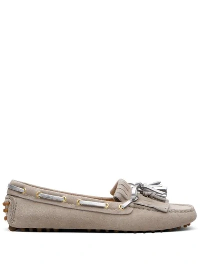 Car Shoe Moccasin Driving Loafers In Neutrals