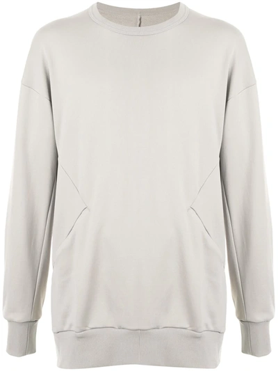 Attachment Side-pocket Sweatshirt In Neutrals