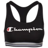 Champion The Absolute Workout Longline Wireless Medium Impact Sports Bra B125lg In Black