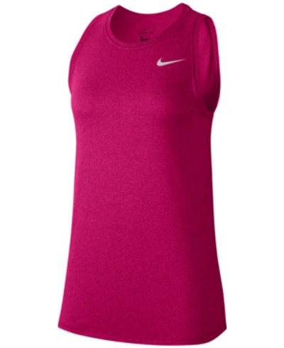 Nike Women's Dri-fit Training Tank Top In Fireberry