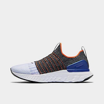 Nike React Phantom Run Flyknit 2 Men's Running Shoe (black) In Black/red Orbit/green Spark/white