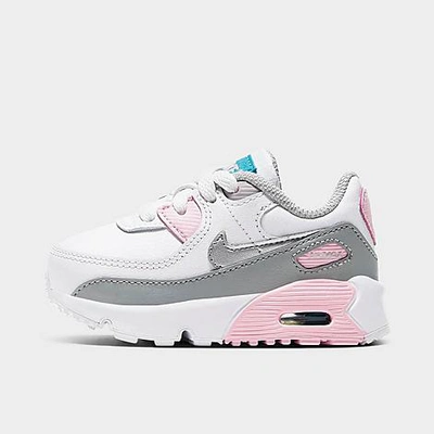 Nike Babies' Girls' Toddler Air Max 90 Casual Shoes In Light Smoke