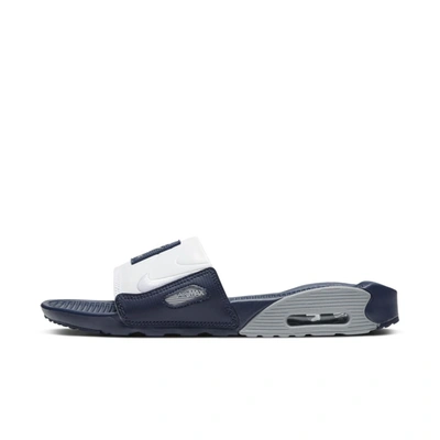 Nike Air Max 90 Women's Slide (obsidian) - Clearance Sale In Obsidian,particle Grey,white