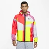 Nike Windrunner Wild Run Men's Running Jacket In Red