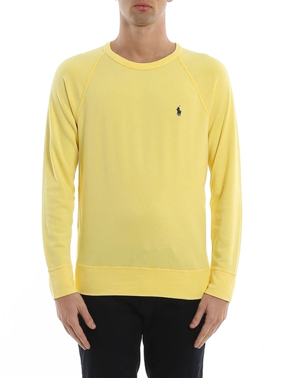 Polo Ralph Lauren Light Yellow Cotton Sweatshirt