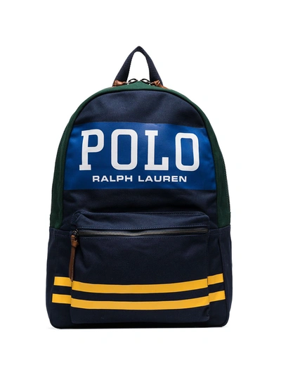 Polo Ralph Lauren Men's Rucksack Backpack Travel In Blue