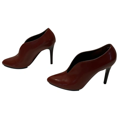 Pre-owned Lanvin Leather Heels