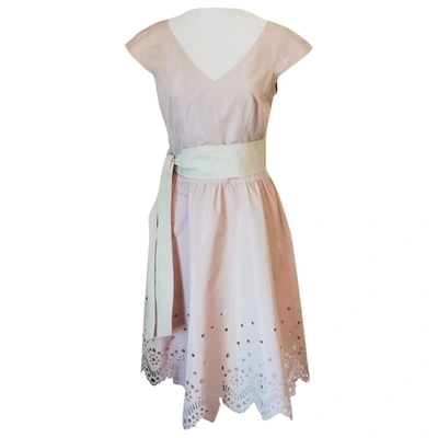 Pre-owned Hoss Intropia Mid-length Dress In Pink