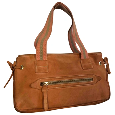 Pre-owned Hogan Leather Handbag In Orange