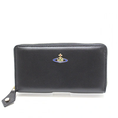 Pre-owned Vivienne Westwood Black Leather Wallet