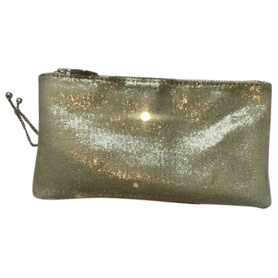 Pre-owned Charlotte Olympia Clutch Bag In Gold