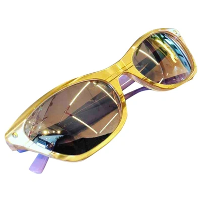 Pre-owned Dior Yellow Sunglasses