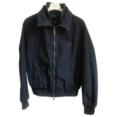 Pre-owned Fred Perry Jacket In Blue