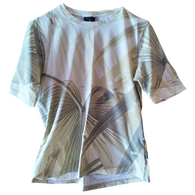 Pre-owned Just Cavalli Beige Cotton T-shirt