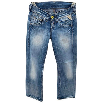 Pre-owned Replay Large Jeans In Blue
