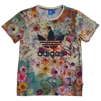 Pre-owned Adidas Originals Multicolour Polyester Top