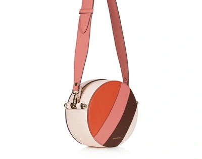 Ss20 Breve Bag In Patchwork Stripes Soft Pink