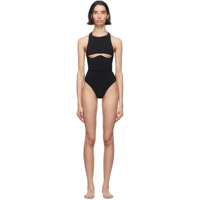 Agent Provocateur Odie Cut-out Swimsuit In Black