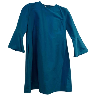 Pre-owned Stella Mccartney Mid-length Dress In Turquoise