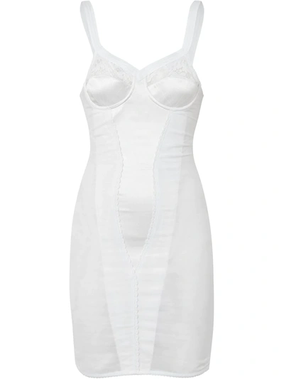 Burberry Brassiere Zip Camisole Top In White