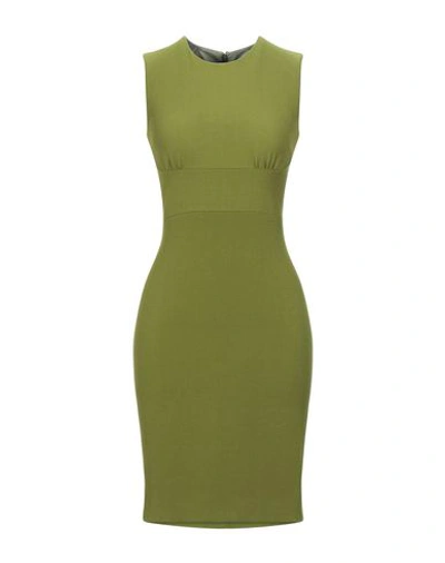 Dsquared2 Short Dresses In Military Green