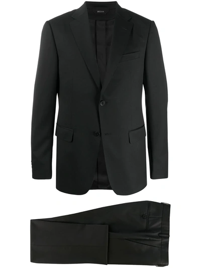 Z Zegna Two-piece Formal Suit In Blue