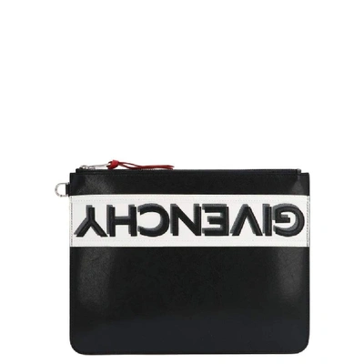 Givenchy Black Leather Pouch