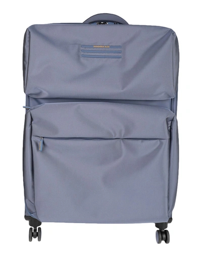 Mandarina Duck Luggage In Slate Blue