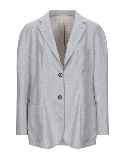Giorgio Armani Suit Jackets In Light Grey