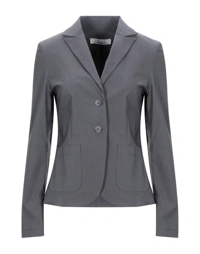 Liviana Conti Suit Jackets In Lead