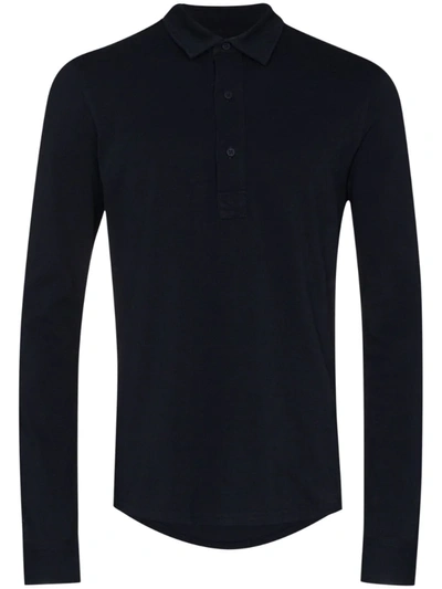Orlebar Brown Sebastian Cotton Polo Shirt In Blue