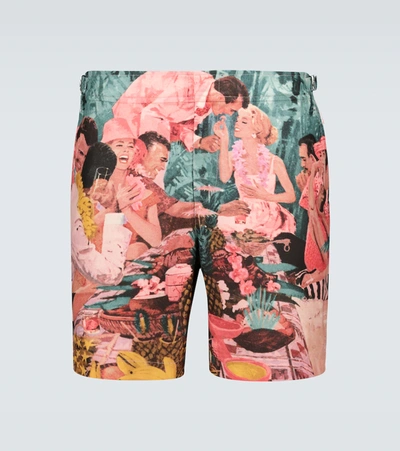 Orlebar Brown Multicolour Bulldog Sunshine Diners Printed Swim Shorts
