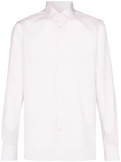 Ermenegildo Zegna Classic Button-down Shirt In White