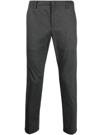 Dondup Slim-fit Chino Trousers In Grau