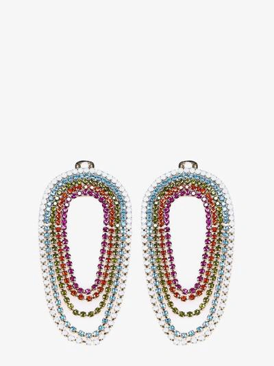 Silvia Gnecchi Liberty Earrings In Multicolor