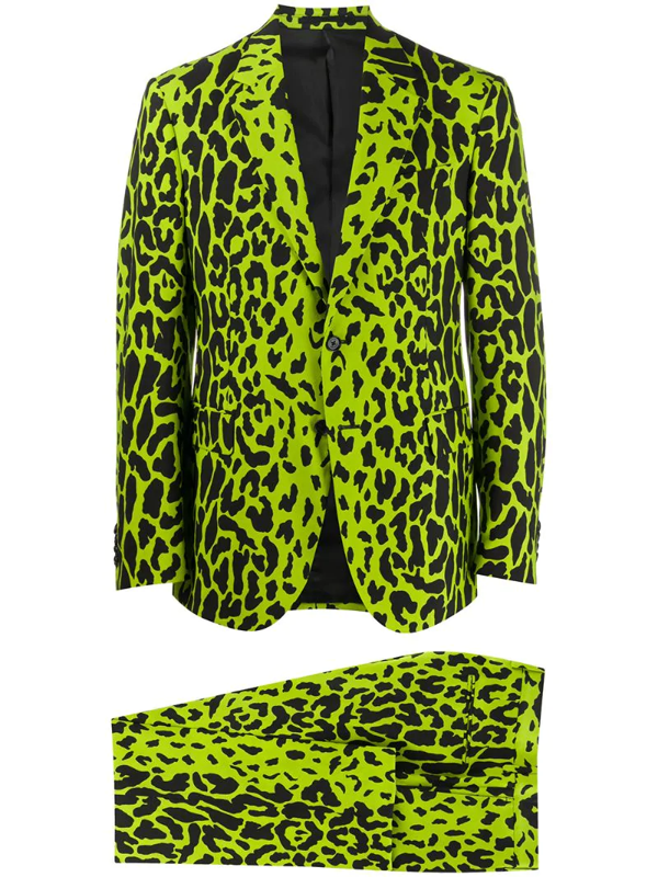 versace print suit
