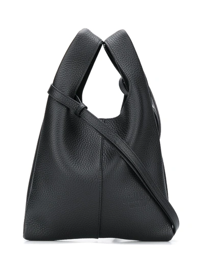 Mulberry Long Strap Detail Small Tote In Black