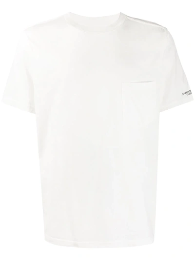 Takahiromiyashita The Soloist Chest Pocket Casual T-shirt In White