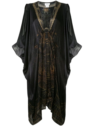 Camilla Cobra King Dress In Black