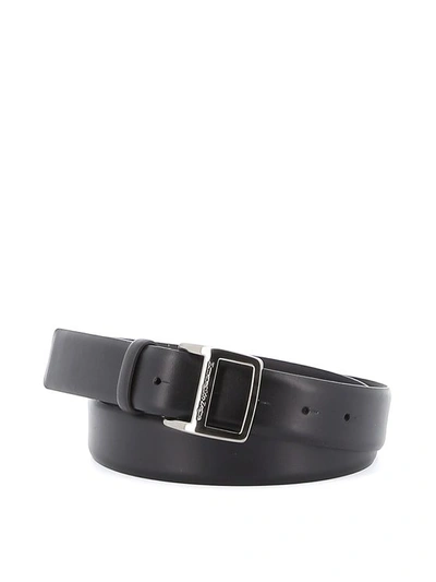 Ermenegildo Zegna Belt In Blk Black