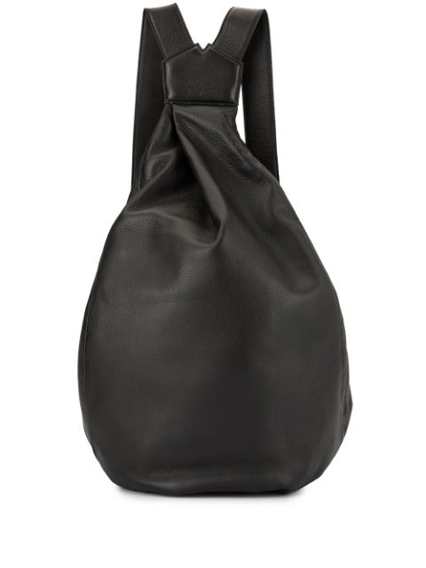 Discord Yohji Yamamoto Large Y Calf-leather Backpack In Black | ModeSens