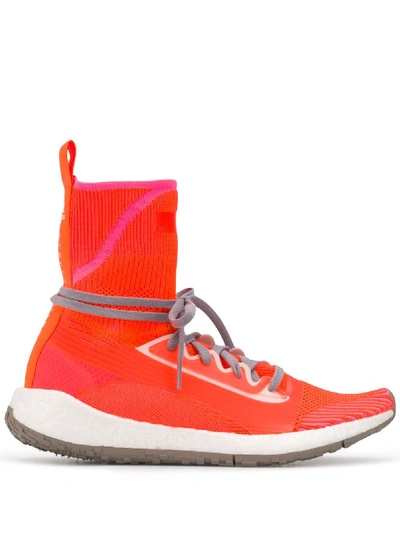 Adidas By Stella Mccartney Pulseboost Hd Sneakers In Orange