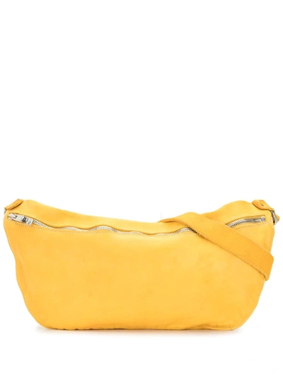 Guidi Q10 Belt Bag In Yellow
