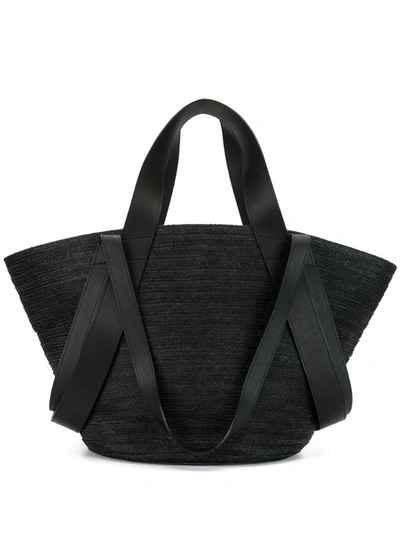 Discord Yohji Yamamoto Braided Tote Bag In Black