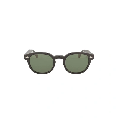 Moscot Lemtosh Matte Black Sunglasses In Grey