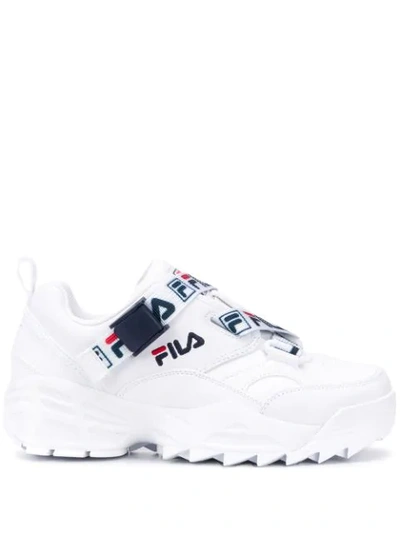 Fila Fast Charge Low Top Trainers In White