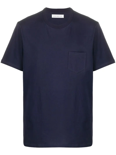 Department 5 Logo Short-sleeve T-shirt In Blue