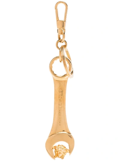 Versace Klassischer Schlüsselanhänger In Gold