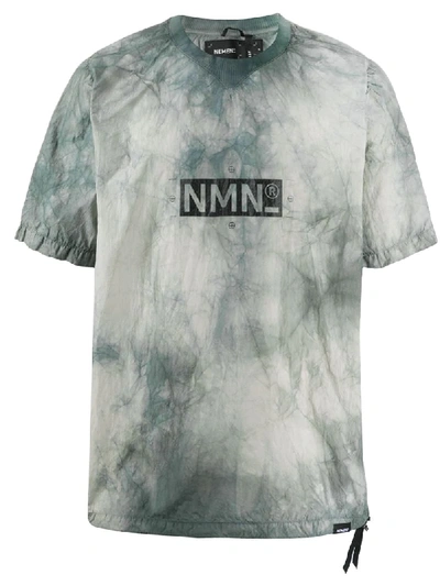 Nemen Crew Neck Tie Dye T-shirt In Grey